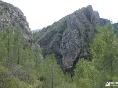 La Serranía-Hoces Río Turia; rutas por madrid puente de la constitucion puente de mayo peguerinos a 